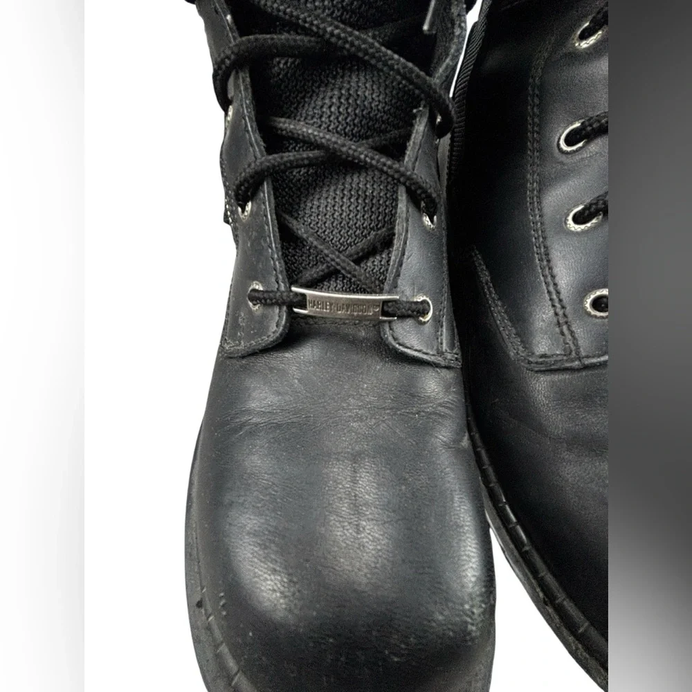 Harley Davidson Paraspinna Leather Boots- Size 10-‎ Excellent Condition!!!